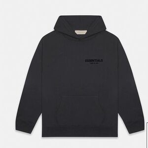 Essentials Charcoal Hoodie